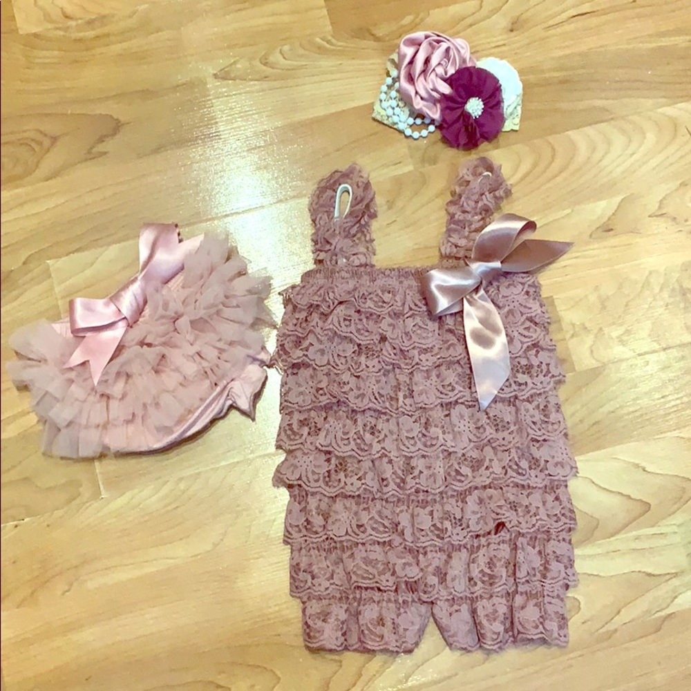Infant Girl photo prop outfit